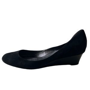 Cole Haan lady’s Shoes: black suede wedge